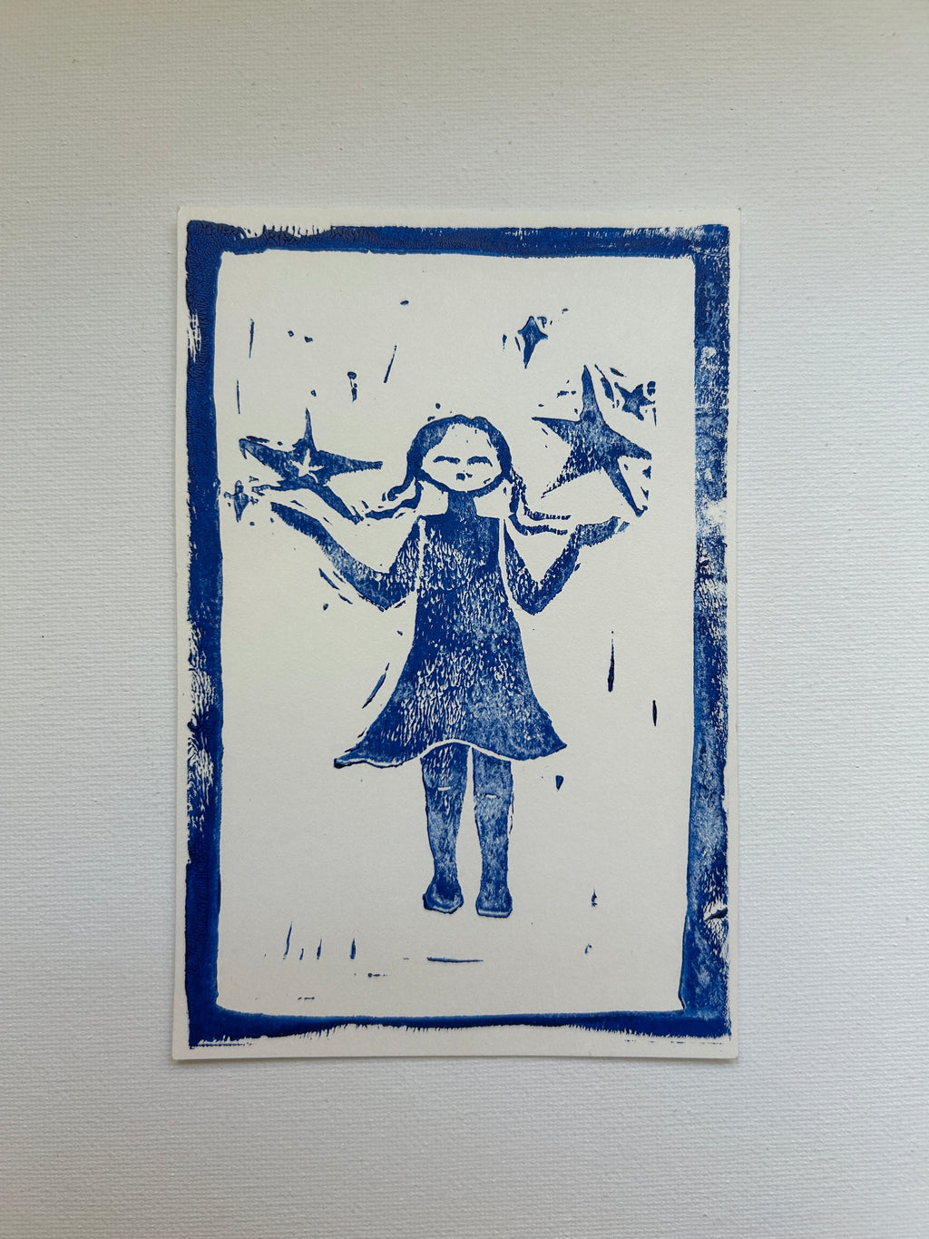 Stargirl block print