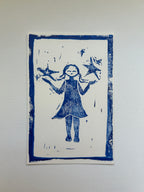 Stargirl block print