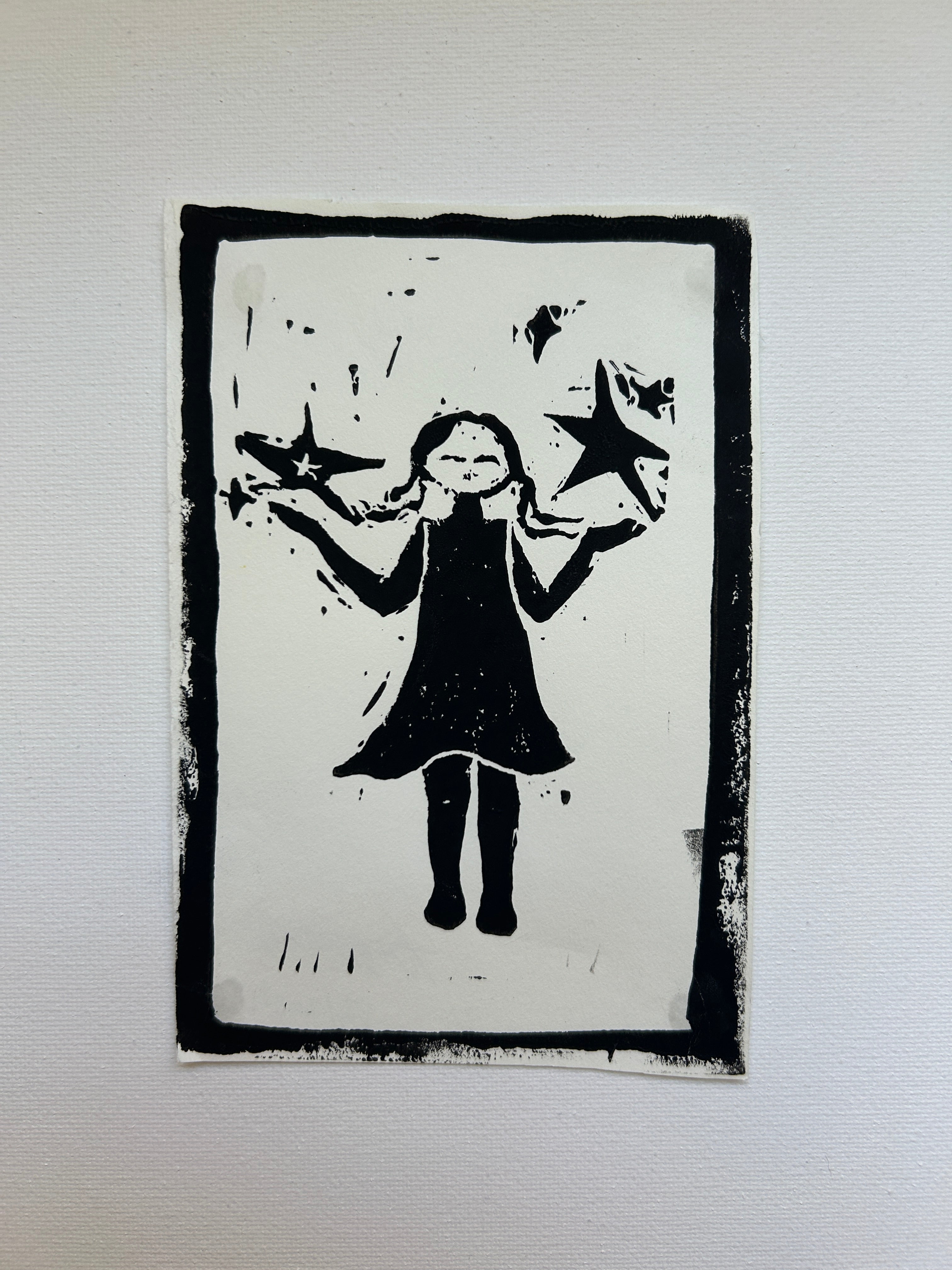 Stargirl block print